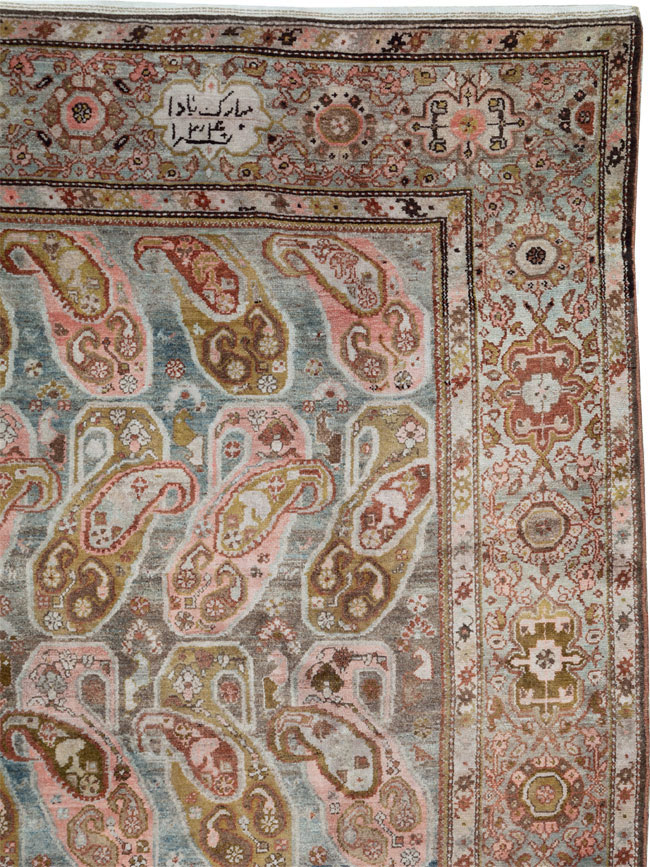Antique Persian Malayer Gallery Carpet, No.30208 - Gsblank