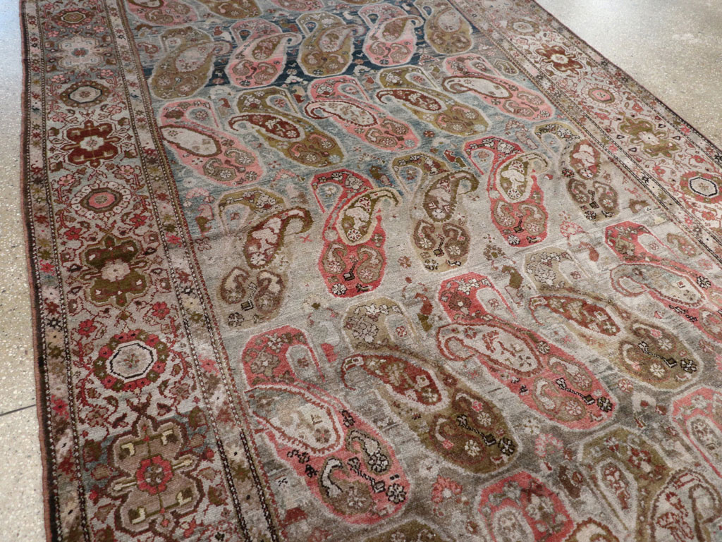 Antique Persian Malayer Gallery Carpet, No.30208 - Gsblank
