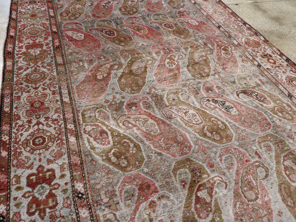Antique Persian Malayer Gallery Carpet, No.30208 - Gsblank