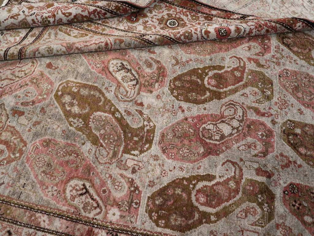 Antique Persian Malayer Gallery Carpet, No.30208 - Gsblank