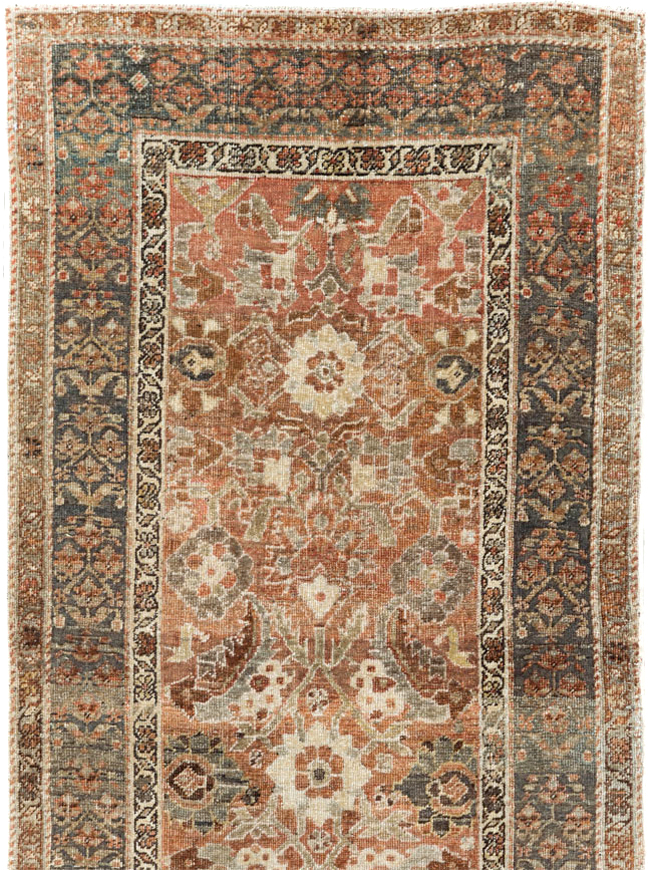 Antique Persian Bidjar Long Runner (Pair: 1 of 2), No.30213 - Gsblank