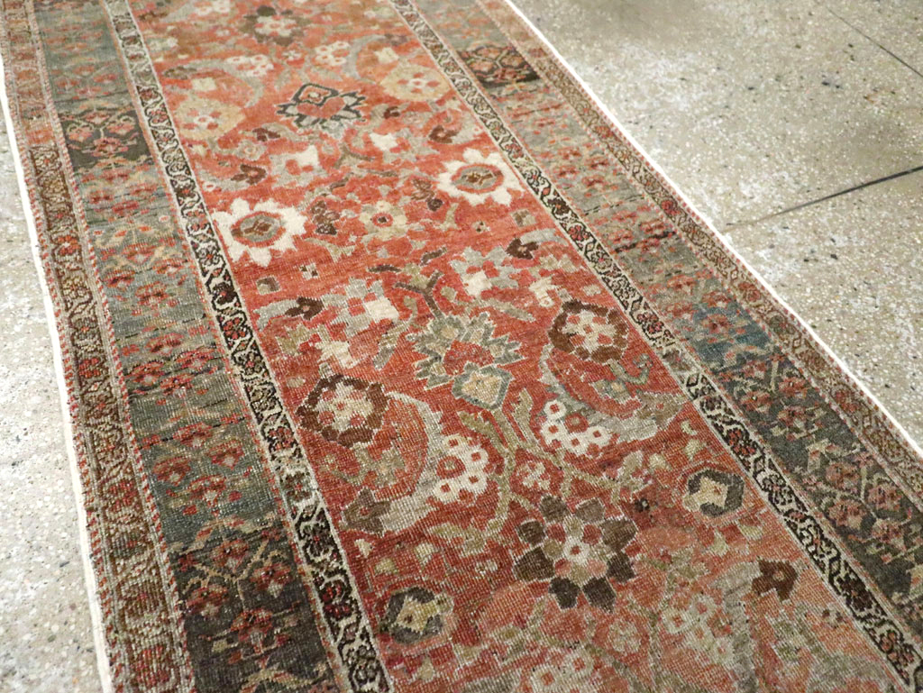 Antique Persian Bidjar Long Runner (Pair: 1 of 2), No.30213 - Gsblank