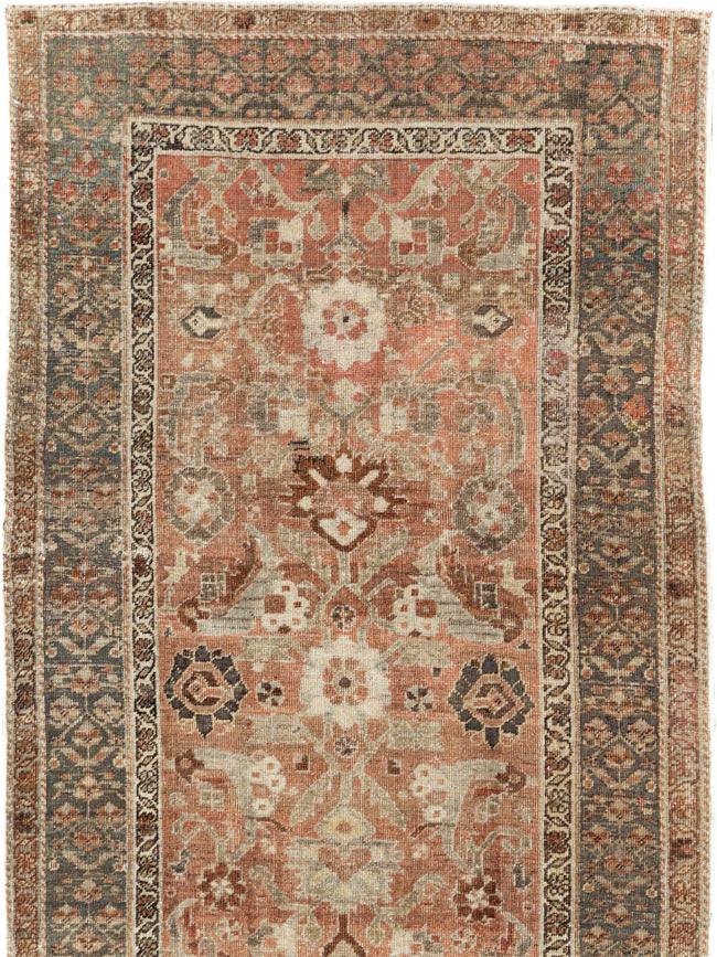 Antique Persian Bidjar Long Runner (Pair: 2 of 2), No.30214 - Gsblank