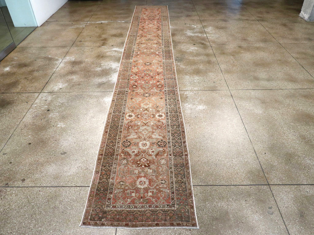 Antique Persian Bidjar Long Runner (Pair: 2 of 2), No.30214 - Gsblank