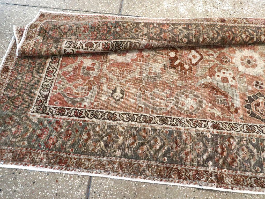 Antique Persian Bidjar Long Runner (Pair: 2 of 2), No.30214 - Gsblank