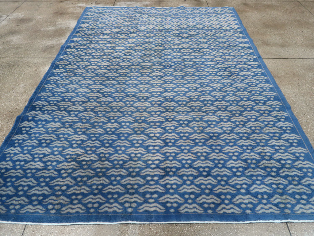 Vintage Turkish Anatolian Accent Carpet, No.30221 - Gsblank