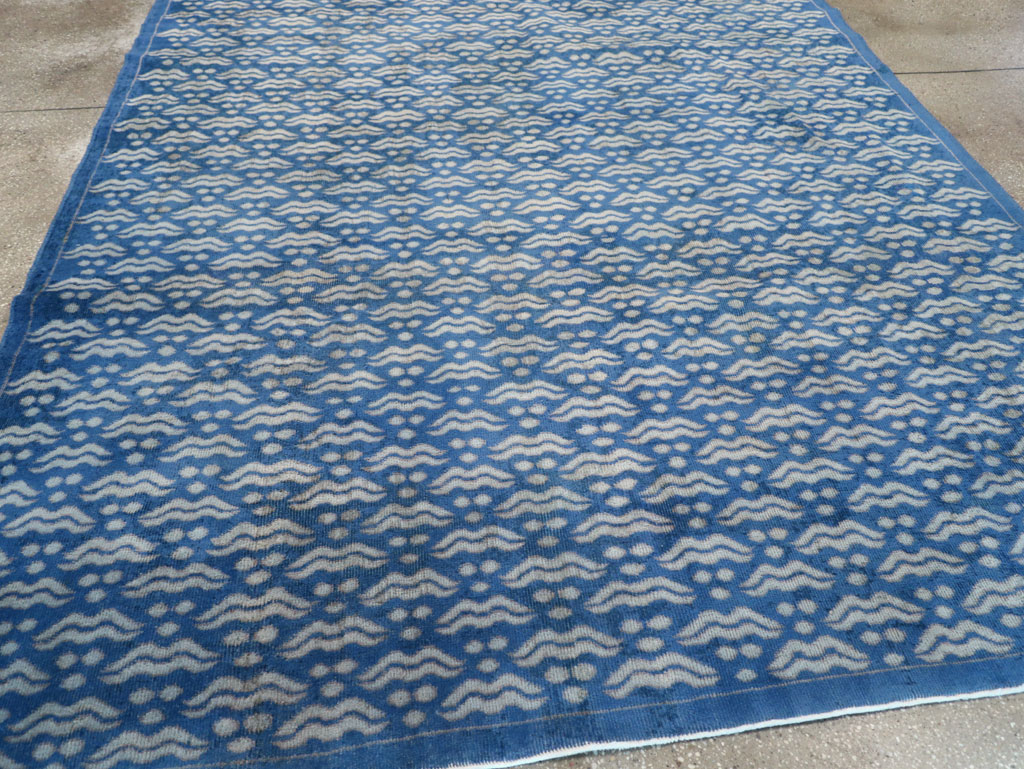 Vintage Turkish Anatolian Accent Carpet, No.30221 - Gsblank