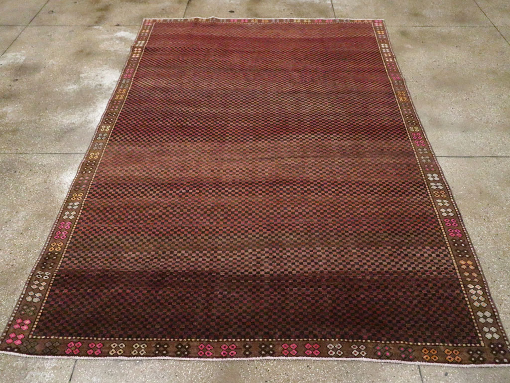 Vintage Turkish Anatolian Small Room Size Carpet, No.30228 - Gsblank