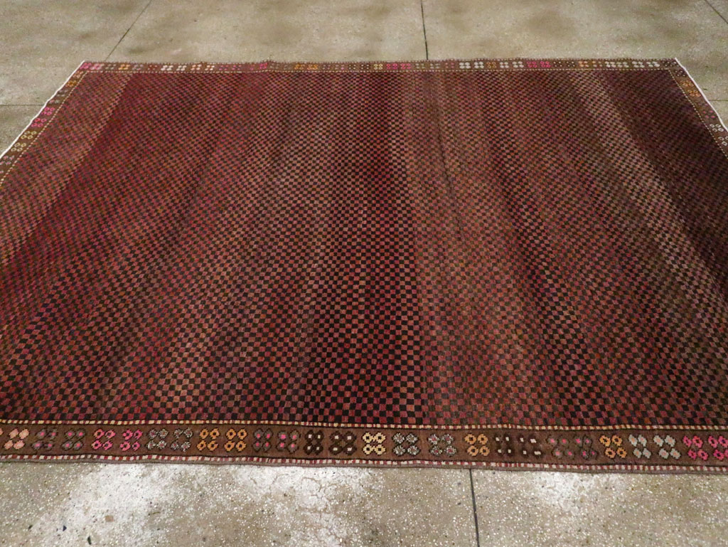 Vintage Turkish Anatolian Small Room Size Carpet, No.30228 - Gsblank