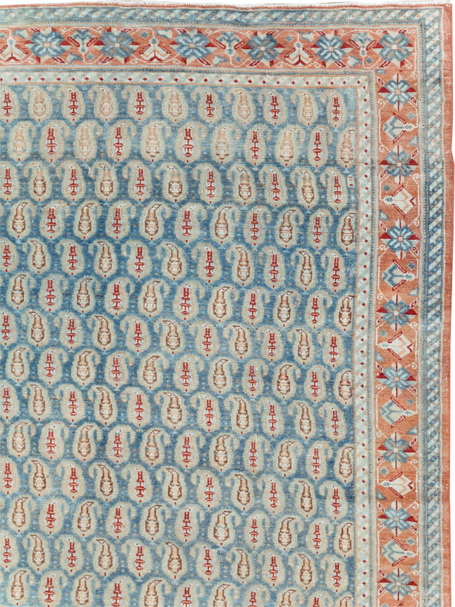 Vintage Persian Malayer Gallery Carpet, No.30233 - Gsblank