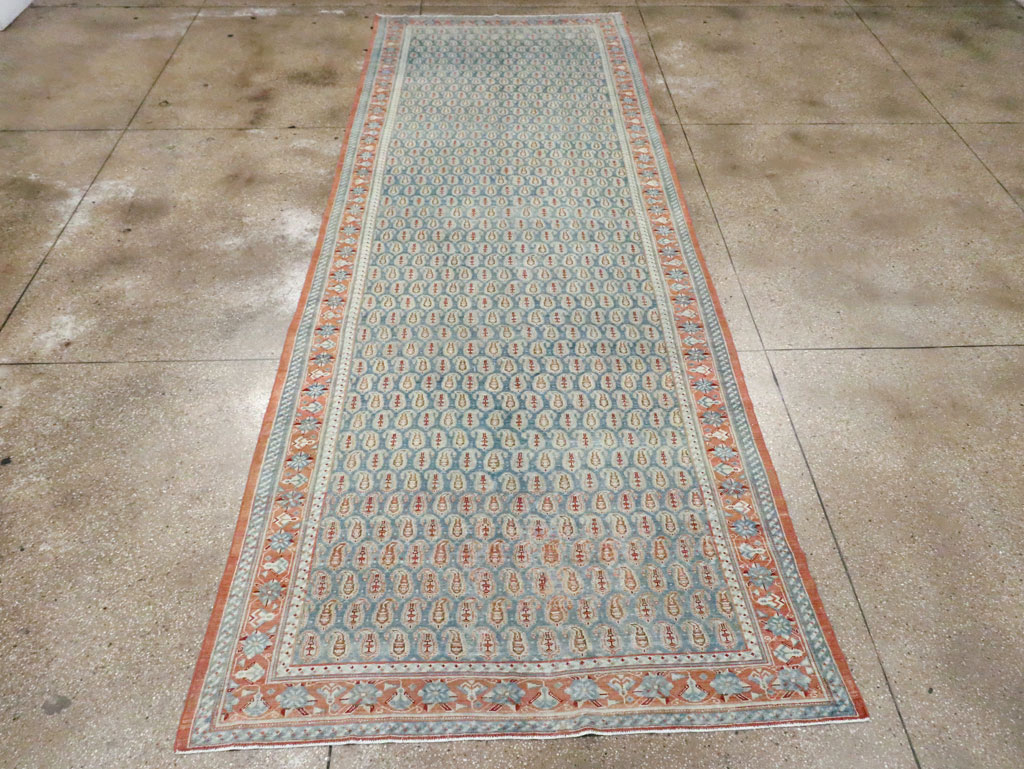 Vintage Persian Malayer Gallery Carpet, No.30233 - Gsblank