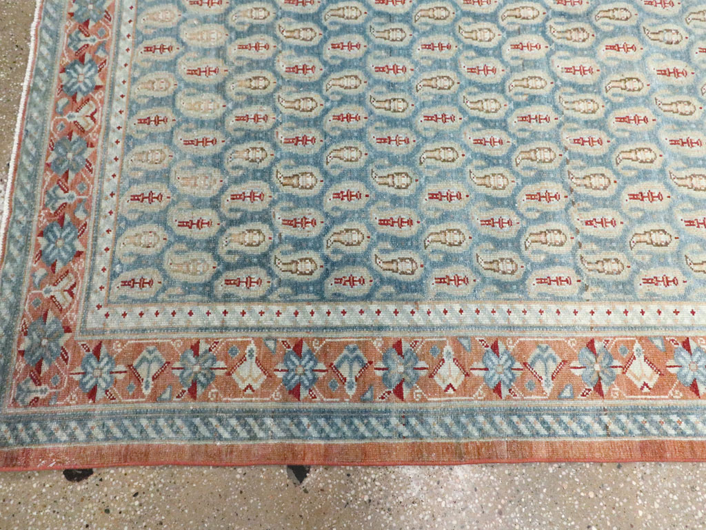 Vintage Persian Malayer Gallery Carpet, No.30233 - Gsblank