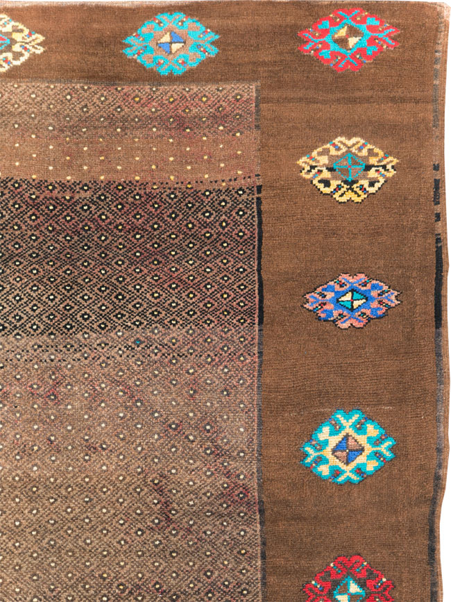 Vintage Turkish Anatolian Gallery Carpet, No.30244 - Gsblank