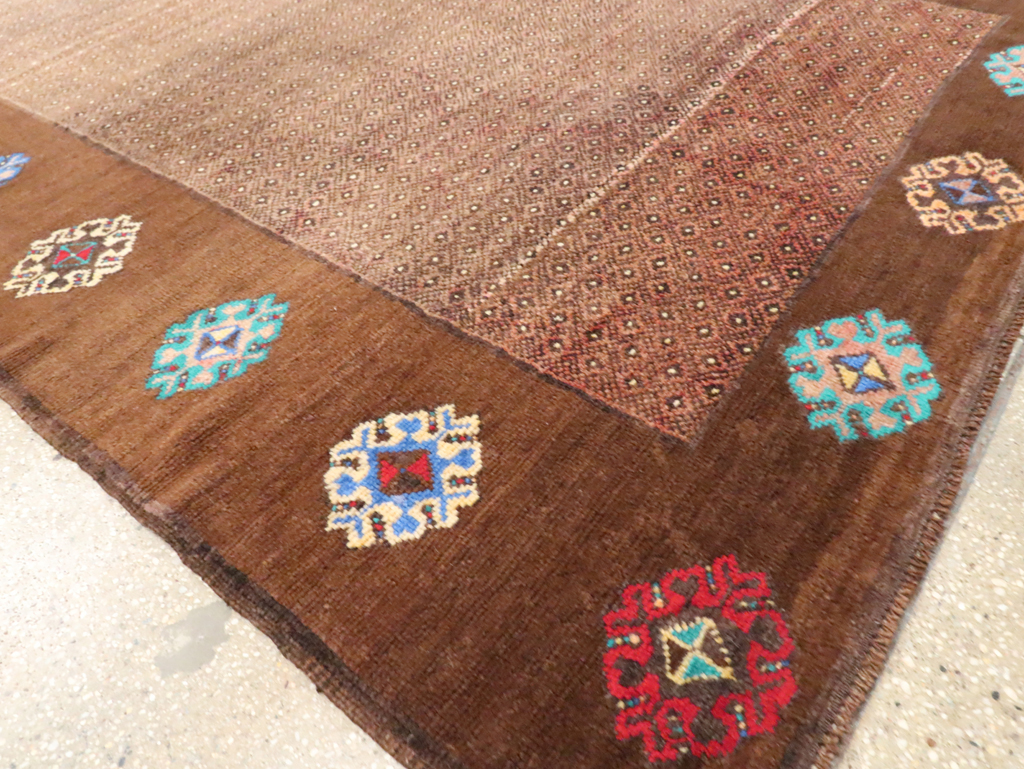 Vintage Turkish Anatolian Gallery Carpet, No.30244 - Gsblank