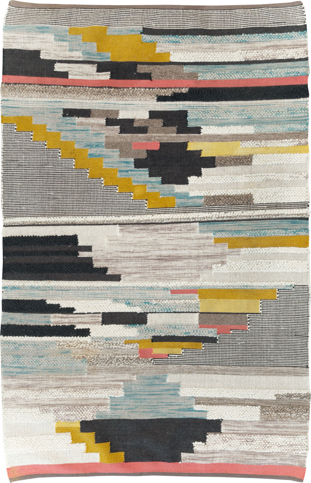 Contemporary Moroccan Flatweave Kilim, No.30245 - Gsblank