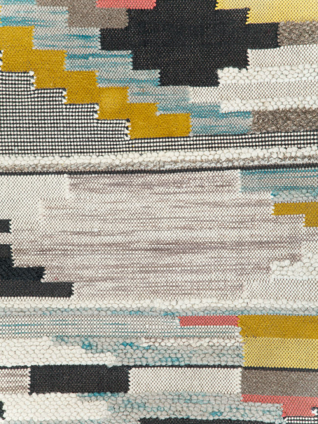 Contemporary Flatweave Kilim, No.30245 - Gsblank