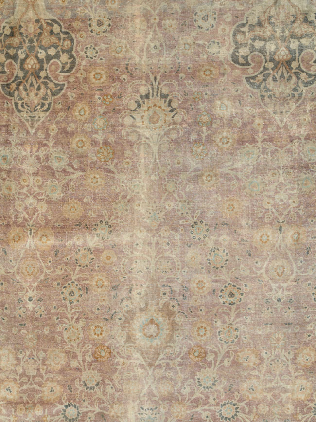 Antique Perisan Tabriz Carpet, No.30247 - Gsblank
