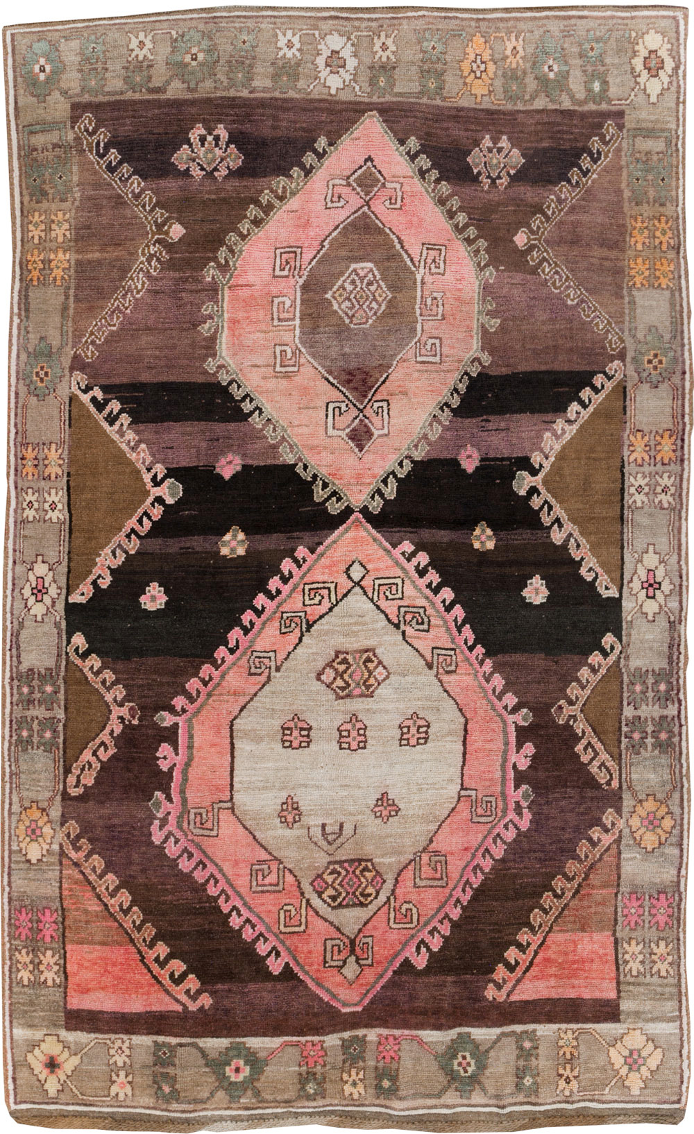 Vintage Anatolian Carpet, No.30257 - Gsblank