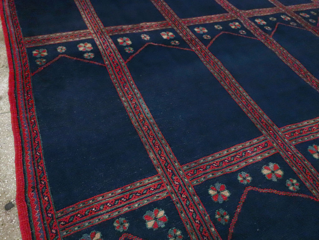 Vintage Turkish Anatolian Square Room Size Carpet, No.30259 - Gsblank
