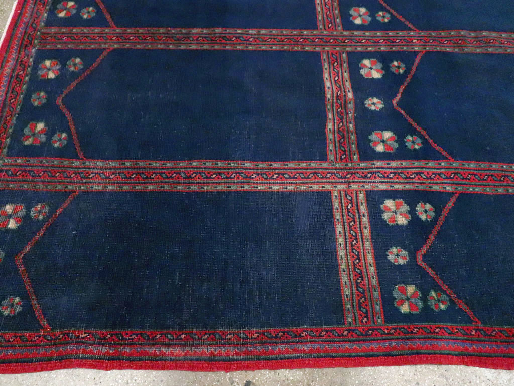 Vintage Turkish Anatolian Square Room Size Carpet, No.30259 - Gsblank