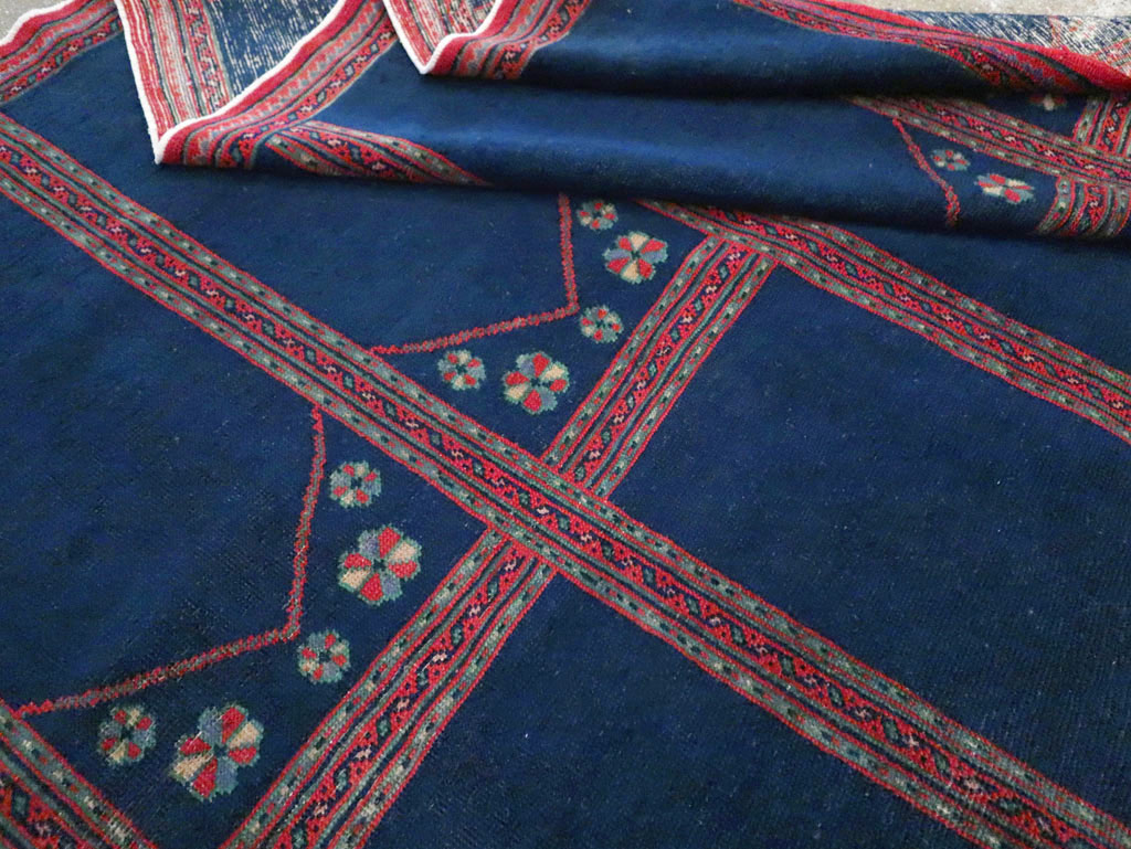 Vintage Turkish Anatolian Square Room Size Carpet, No.30259 - Gsblank