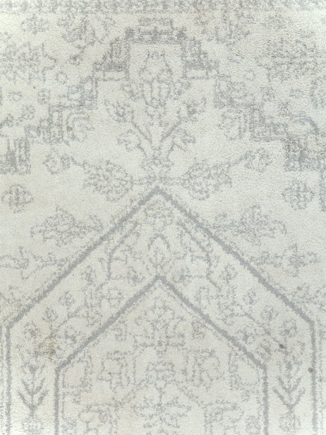 Contemporary Persian Heriz Inspired Turkish Accent Carpet, No.30260 - Gsblank