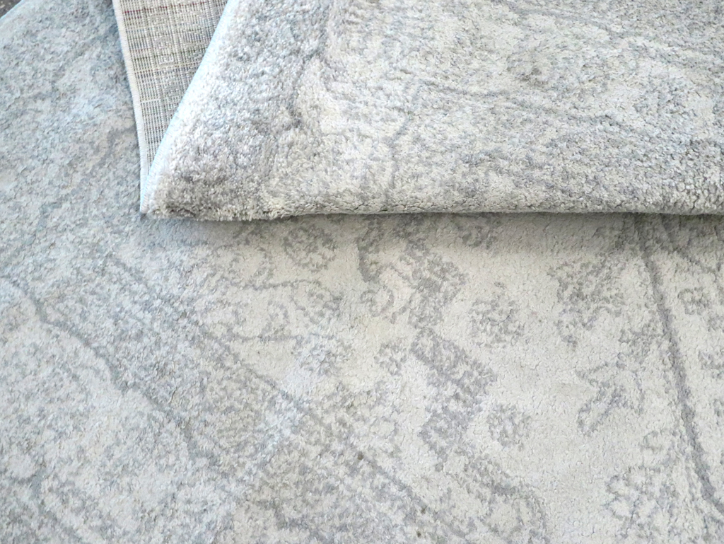 Contemporary Persian Heriz Inspired Turkish Accent Carpet, No.30260 - Gsblank