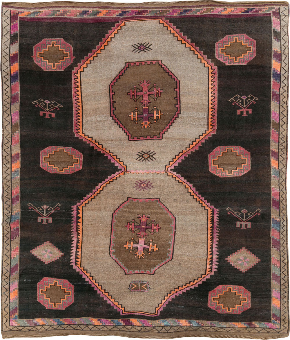 Vintage Turkish Anatolian Carpet, No.30264 - Gsblank