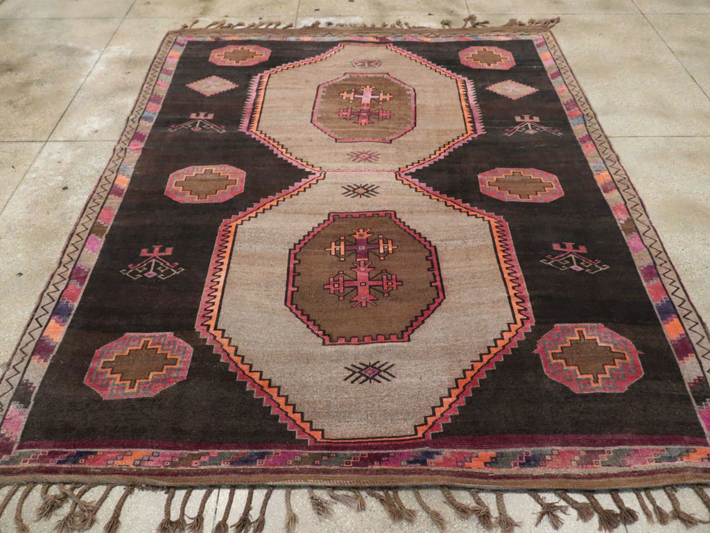 Vintage Turkish Anatolian Carpet, No.30264 - Gsblank