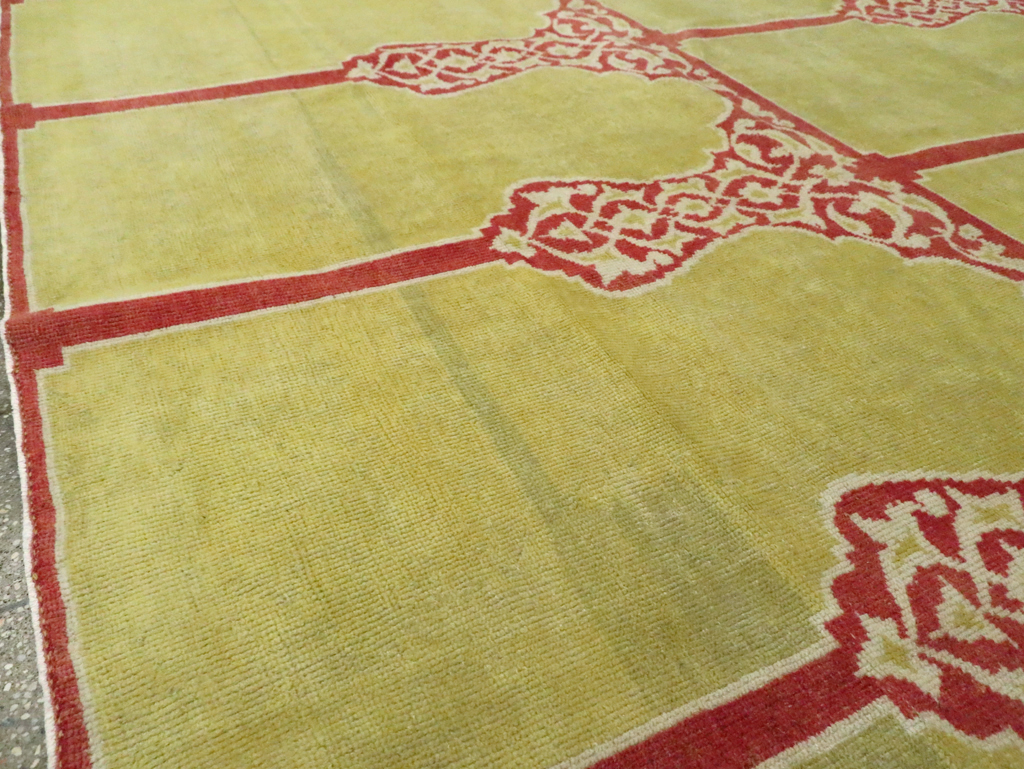 Vintage Turkish Anatolian Small Square Room Size Carpet, No.30266 - Gsblank