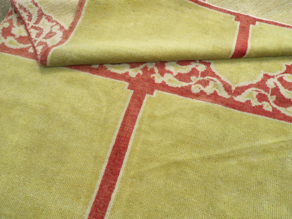 Vintage Turkish Anatolian Small Square Room Size Carpet, No.30266 - Gsblank