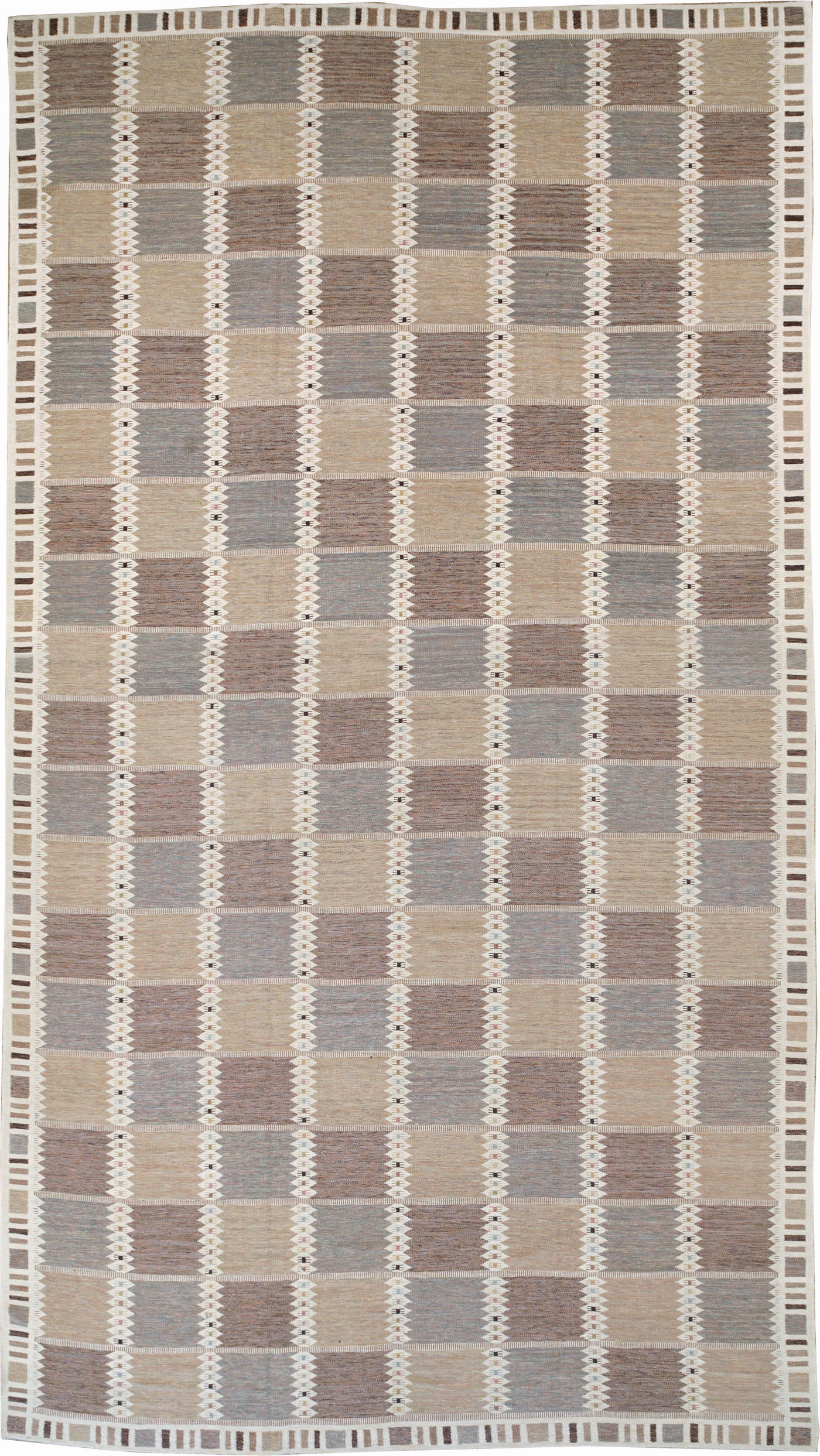 Modern Turkish Flatweave Kilim Oversize Carpet , No.30277 - Gsblank