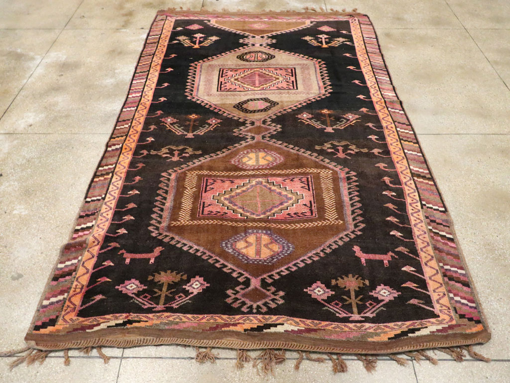 Vintage Turkish Anatolian Room Size Carpet, No.30280 - Gsblank
