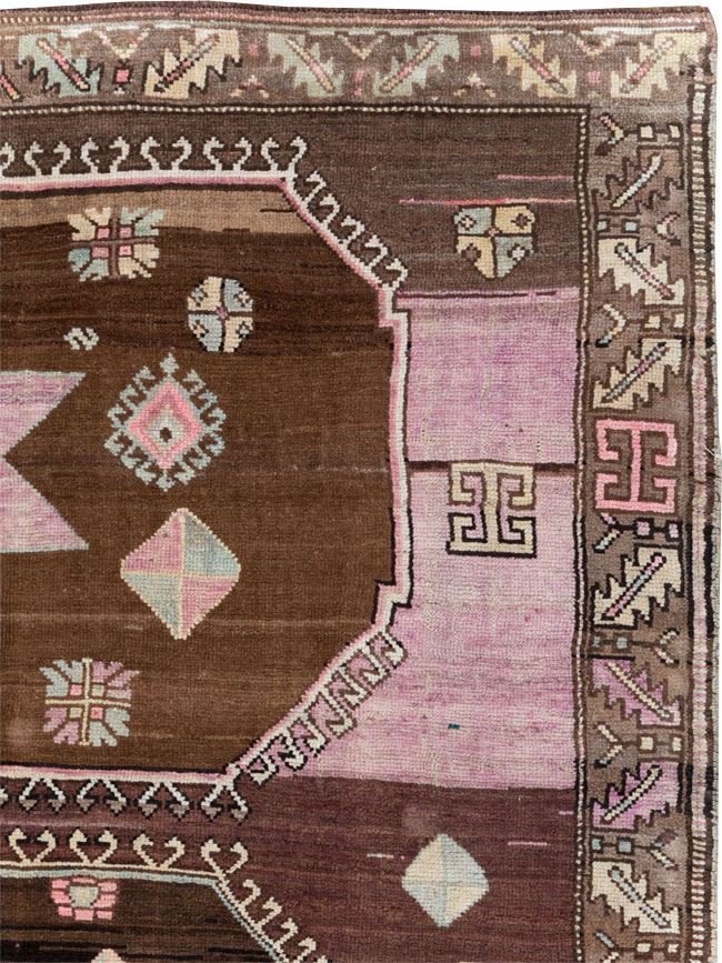 Vintage Turkish Anatolian Room Size Carpet, No.30281 - Gsblank