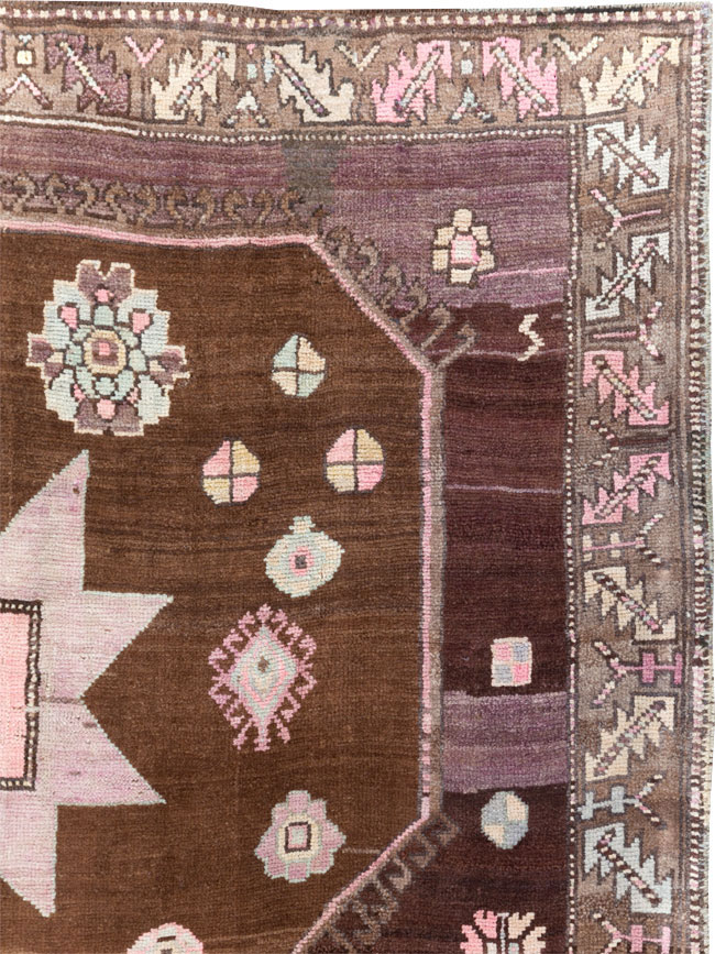 Vintage Turkish Anatolian Room Size Carpet, No.30281 - Gsblank