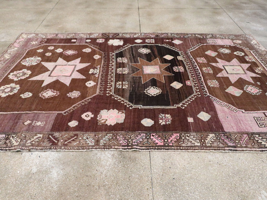 Vintage Turkish Anatolian Room Size Carpet, No.30281 - Gsblank