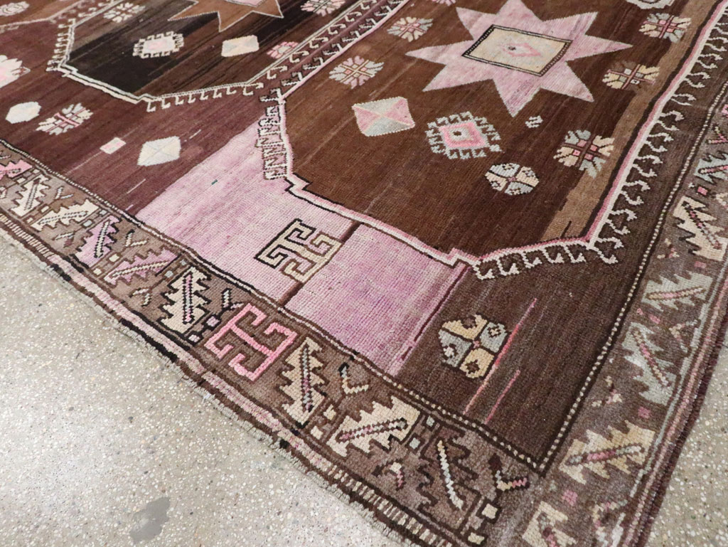 Vintage Turkish Anatolian Room Size Carpet, No.30281 - Gsblank