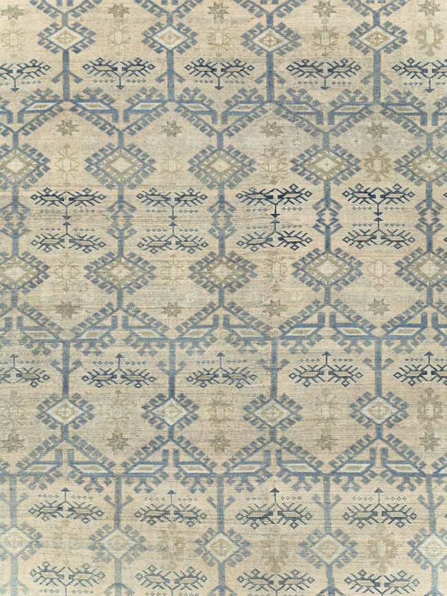 Antique Turkish Oushak Large Carpet, No.30289 - Gsblank