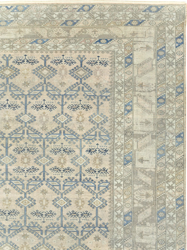Antique Turkish Oushak Large Carpet, No.30289 - Gsblank