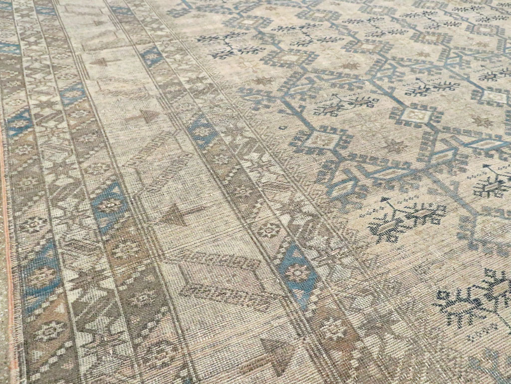 Antique Turkish Oushak Large Carpet, No.30289 - Gsblank