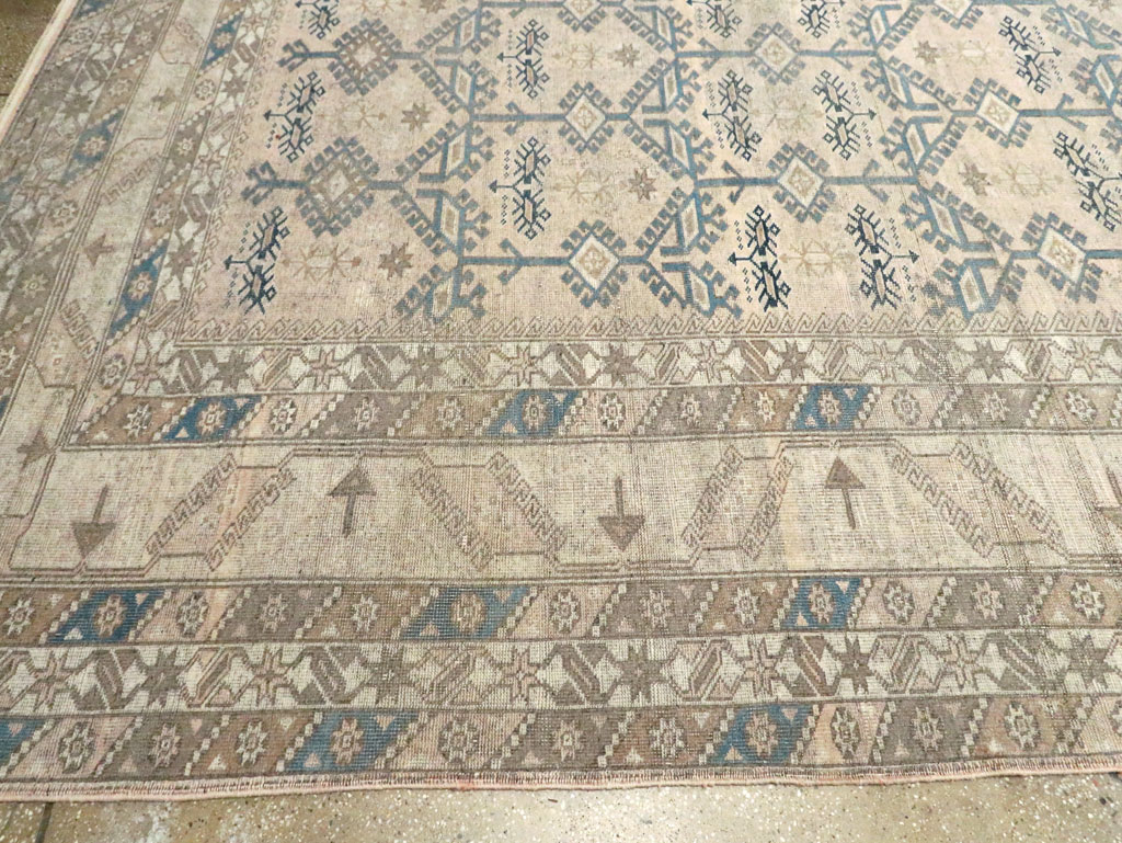 Antique Turkish Oushak Large Carpet, No.30289 - Gsblank