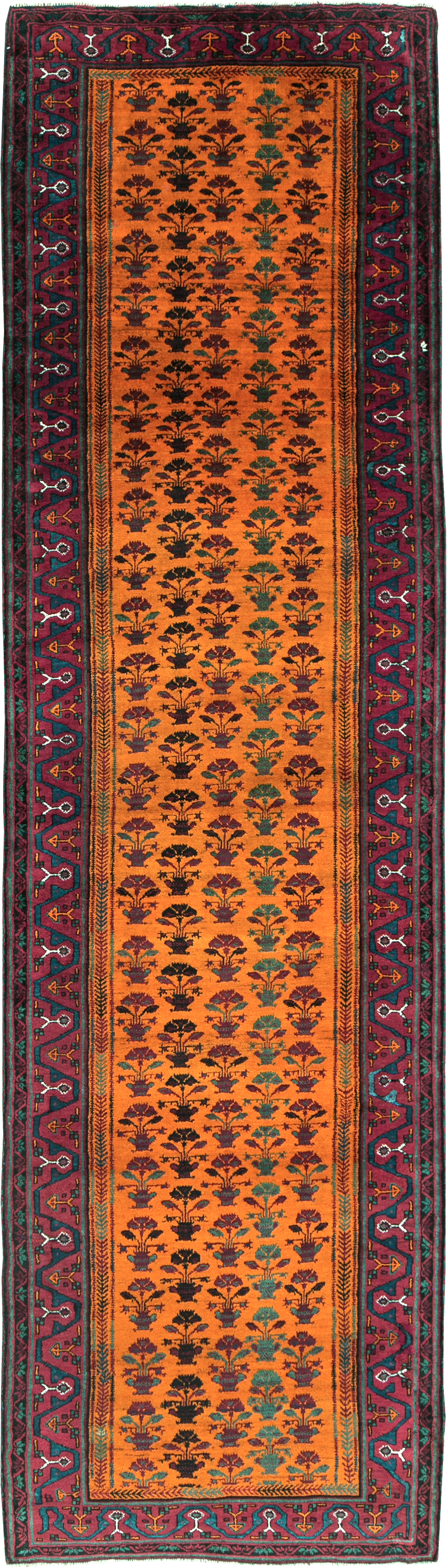 Vintage Northwest Persian Runner (Pair: 1 of 2), No.30291 - Gsblank