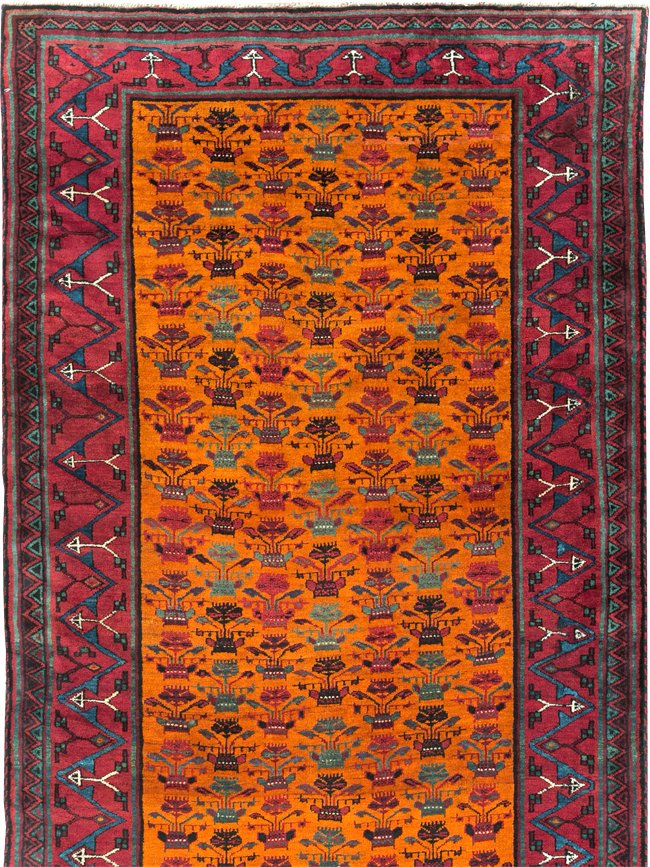 Vintage Northwest Persian Runner (Pair: 2 of 2), No.30292 - Gsblank
