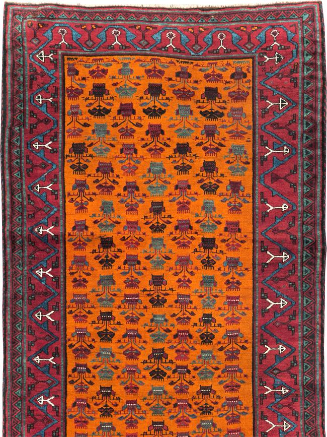 Vintage Northwest Persian Runner (Pair: 2 of 2), No.30292 - Gsblank