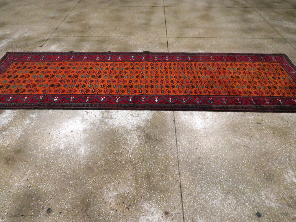 Vintage Northwest Persian Runner (Pair: 2 of 2), No.30292 - Gsblank