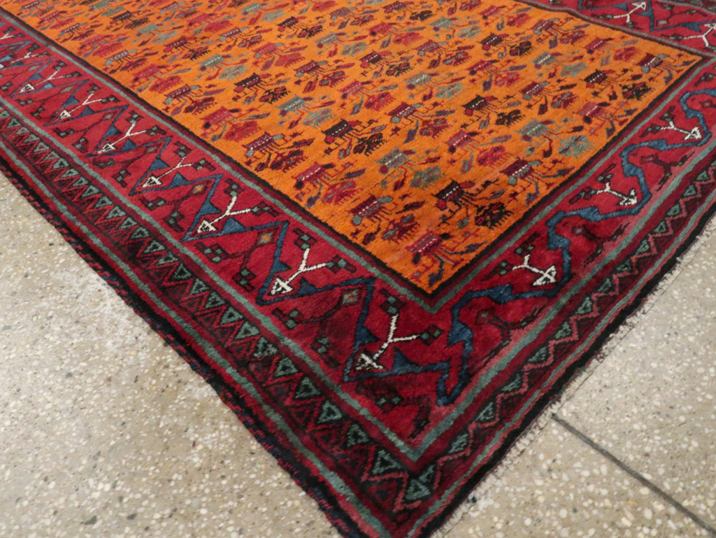 Vintage Northwest Persian Runner (Pair: 2 of 2), No.30292 - Gsblank