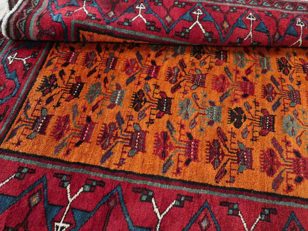 Vintage Northwest Persian Runner (Pair: 2 of 2), No.30292 - Gsblank