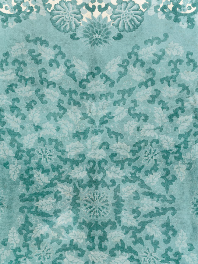 Mid-20th Century Chinese Art Deco Room Size Carpet, No.30293 - Gsblank