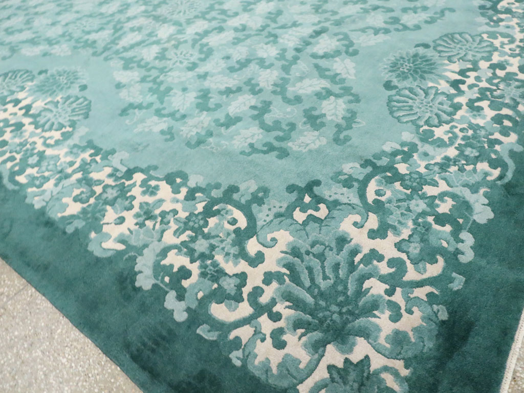 Mid-20th Century Chinese Art Deco Room Size Carpet, No.30293 - Gsblank