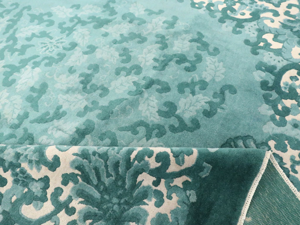 Mid-20th Century Chinese Art Deco Room Size Carpet, No.30293 - Gsblank